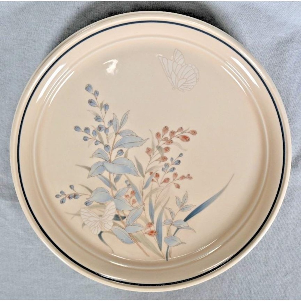 Lot of (3) Vintage Noritake Keltcraft Ireland Kilkee Dinner Plates Butterfly - Picture 2 of 6